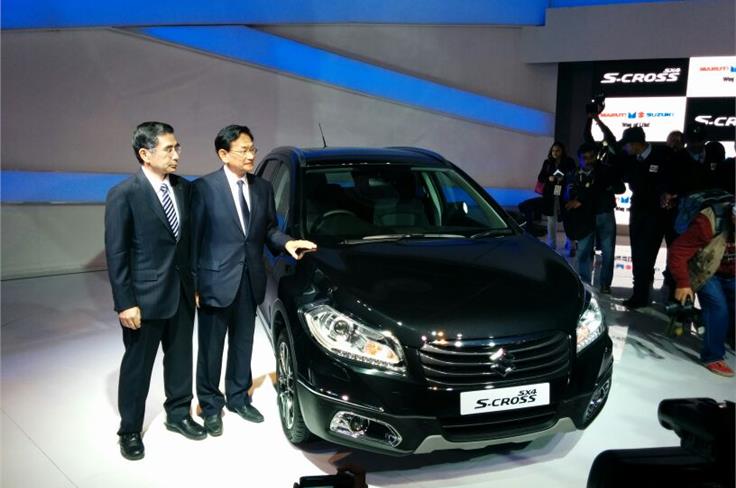 The SX4 S Cross is built on a new platform